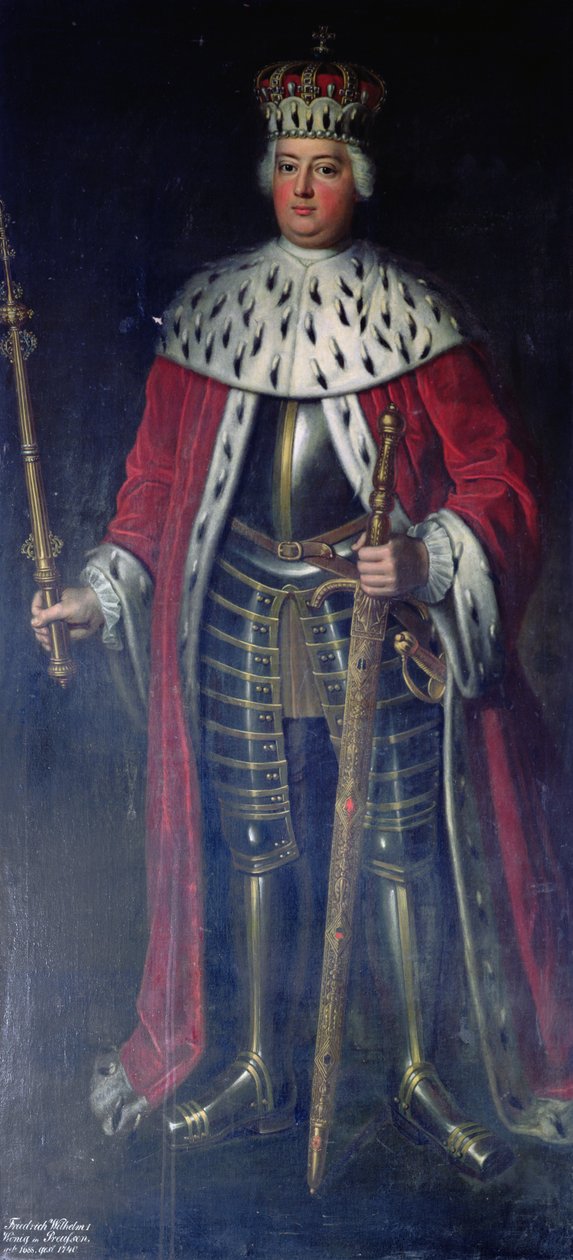 Prusya Kralı I. Frederick William, Regalia
