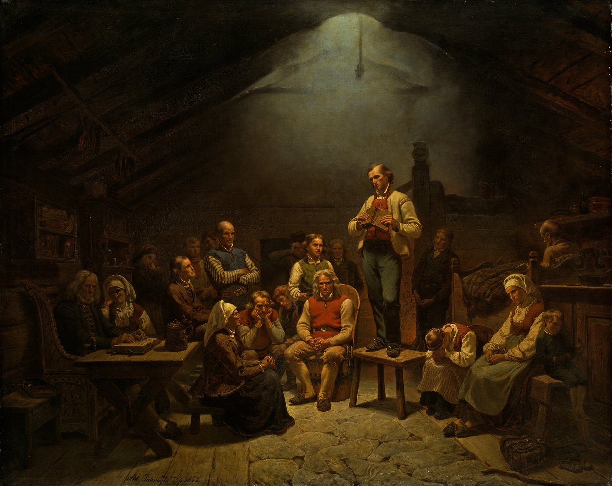 Düşük Kilise Bağlılığı by Adolph Tidemand