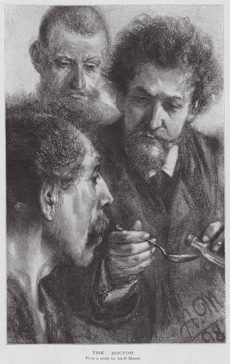  by Adolph Friedrich Erdmann von (after) Menzel