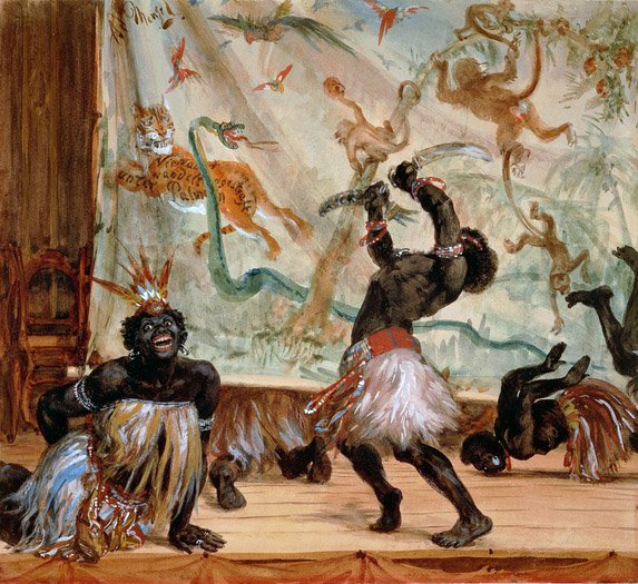 Zulular by Adolph Menzel