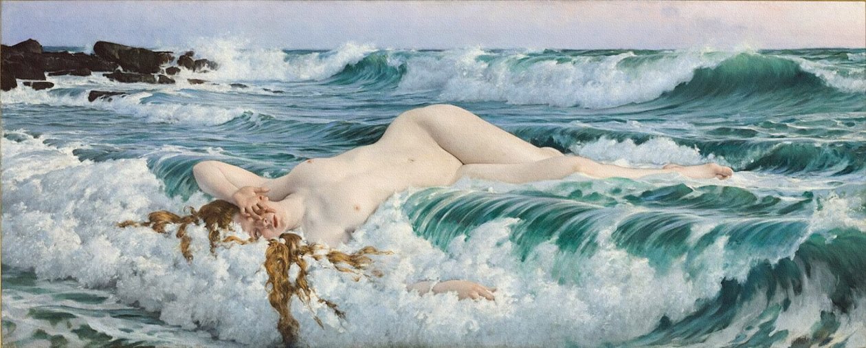 Afrodit, c.1893 by Adolf Hiremy Hirschl