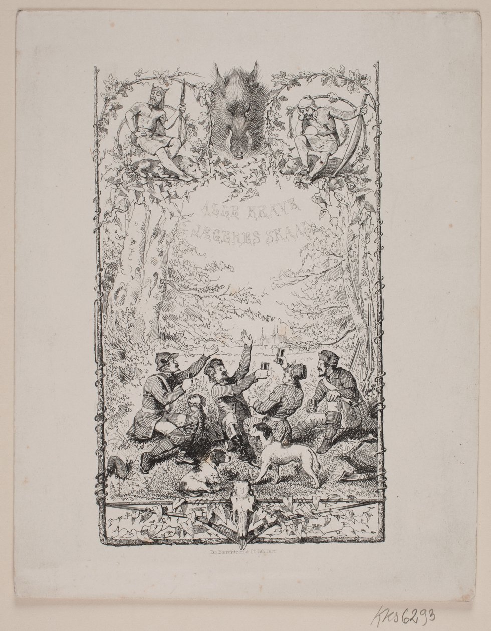 Tüm cesur avcılara tost by Johan Adolph Kittendorff