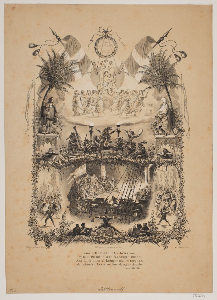 D. 11. mart 1852 by Johan Adolph Kittendorff