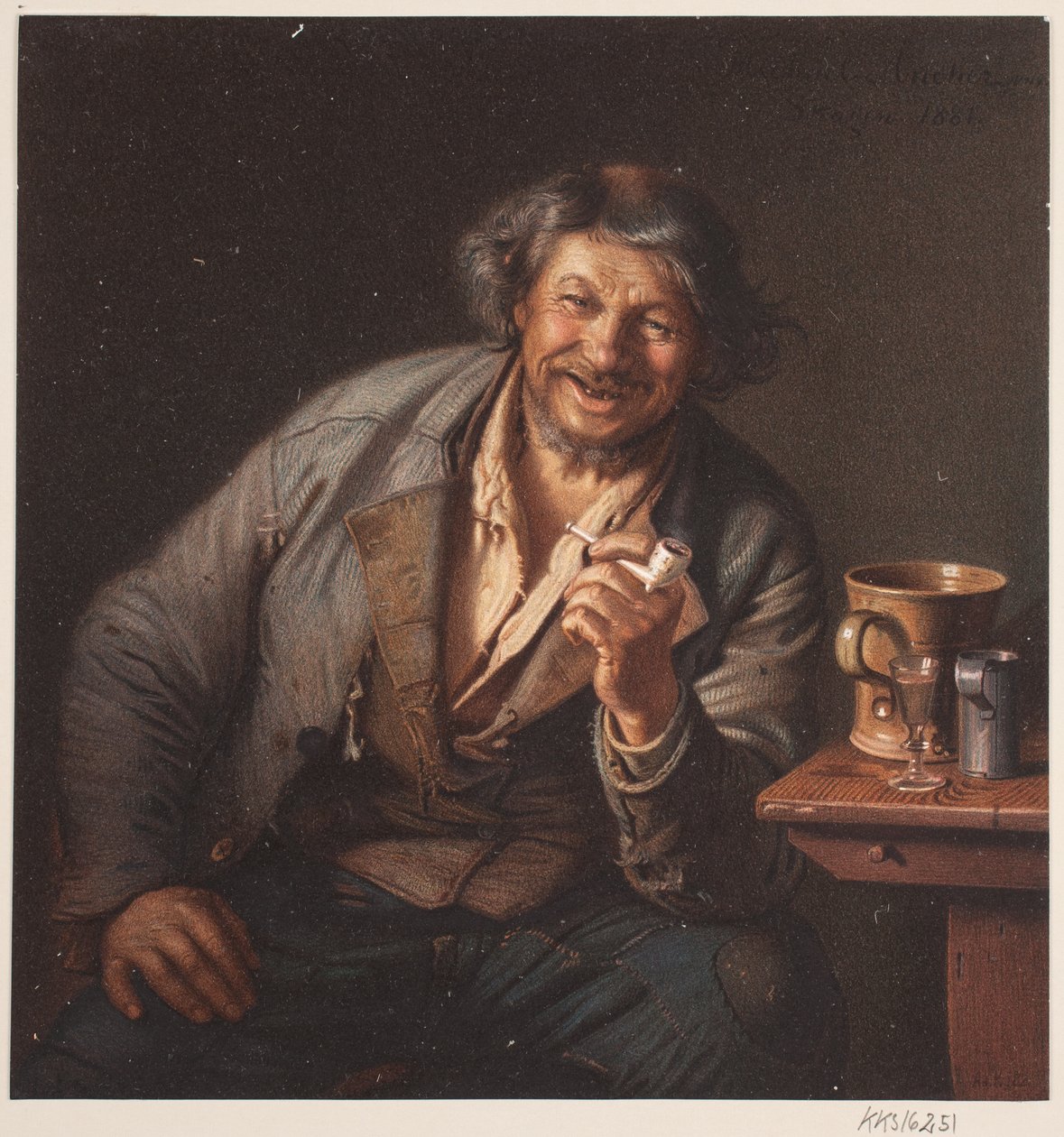 mutlu bir denizci by Johan Adolph Kittendorff