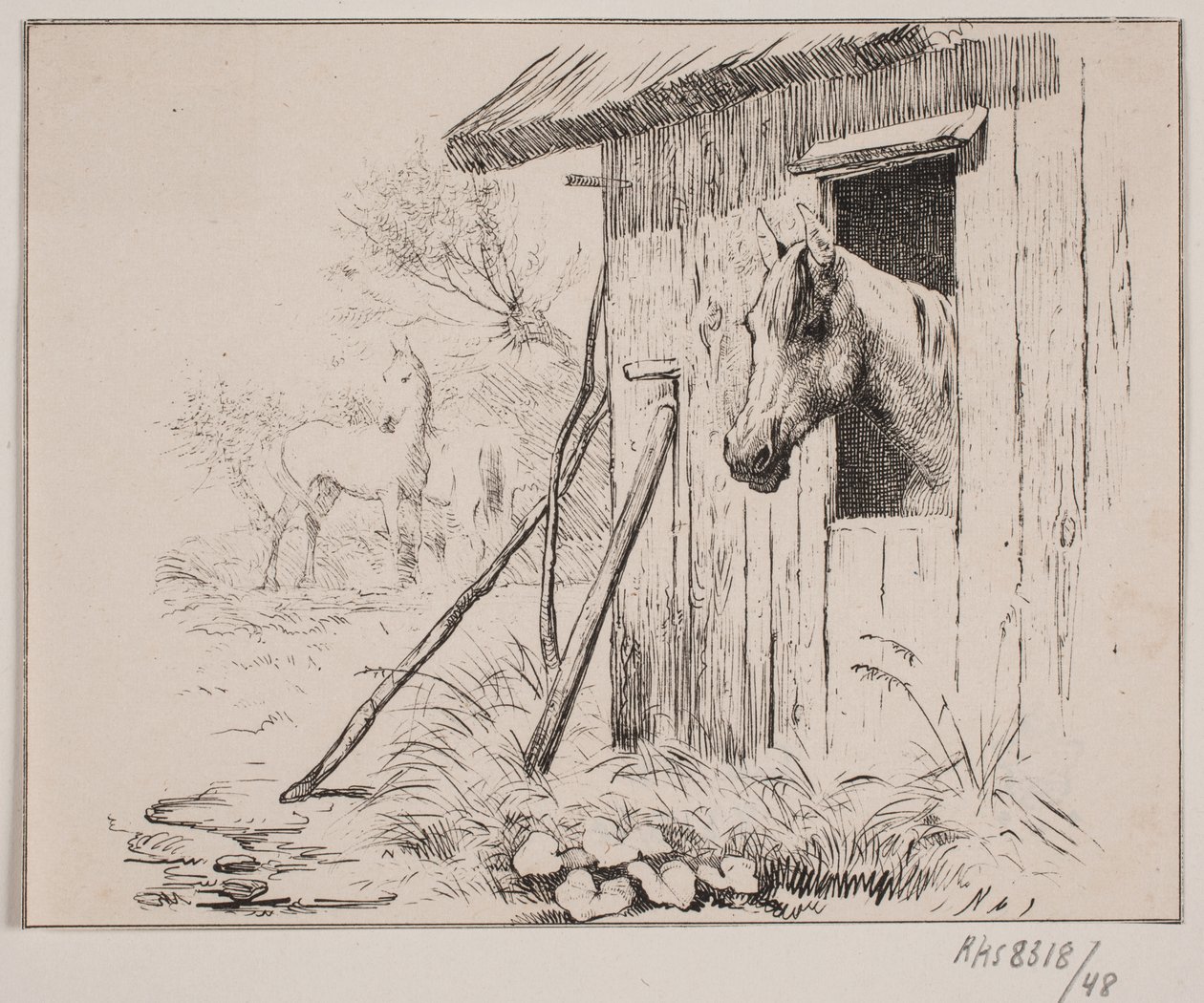değirmen atı by Johan Adolph Kittendorff