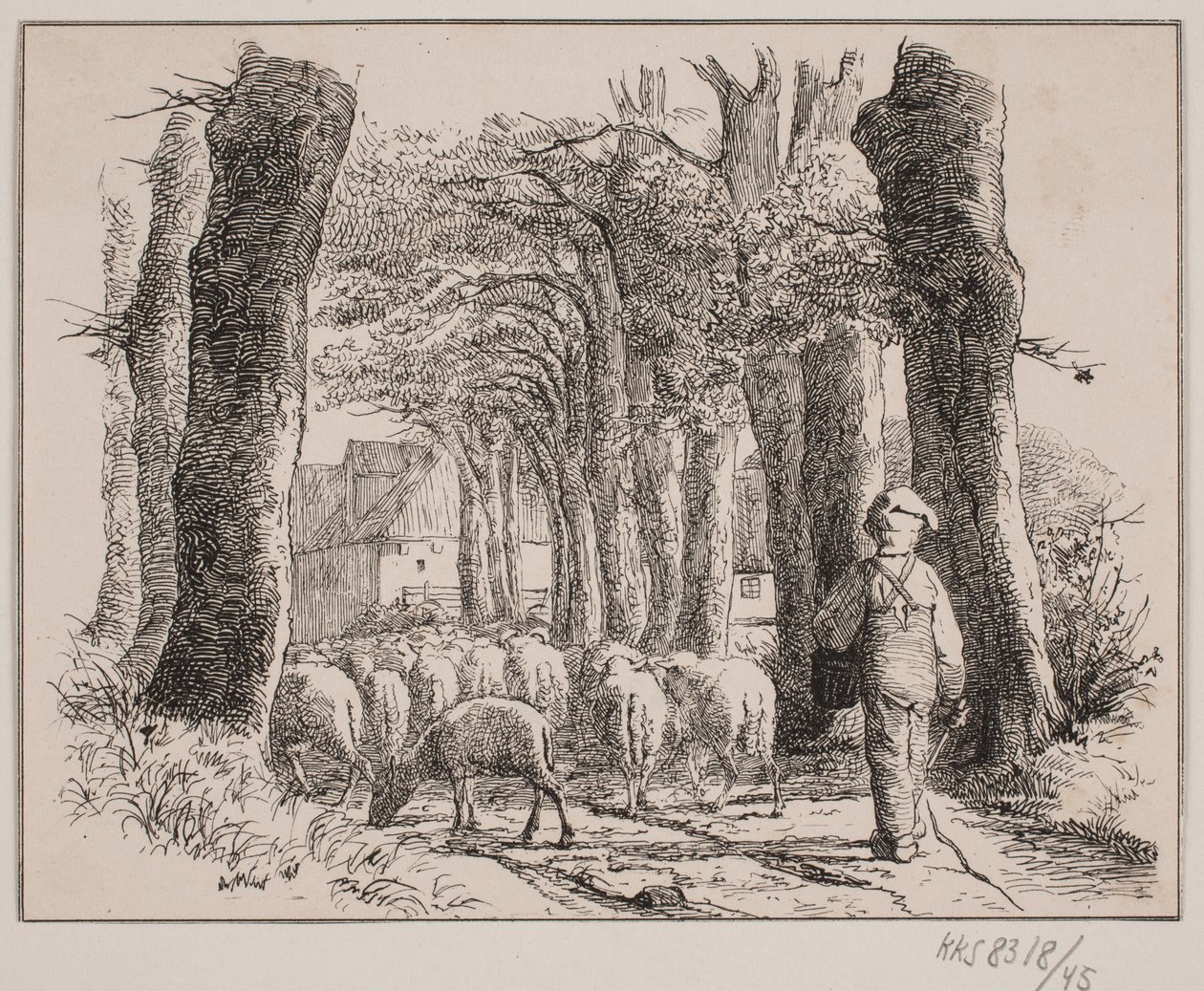 koruyucu çocuk by Johan Adolph Kittendorff