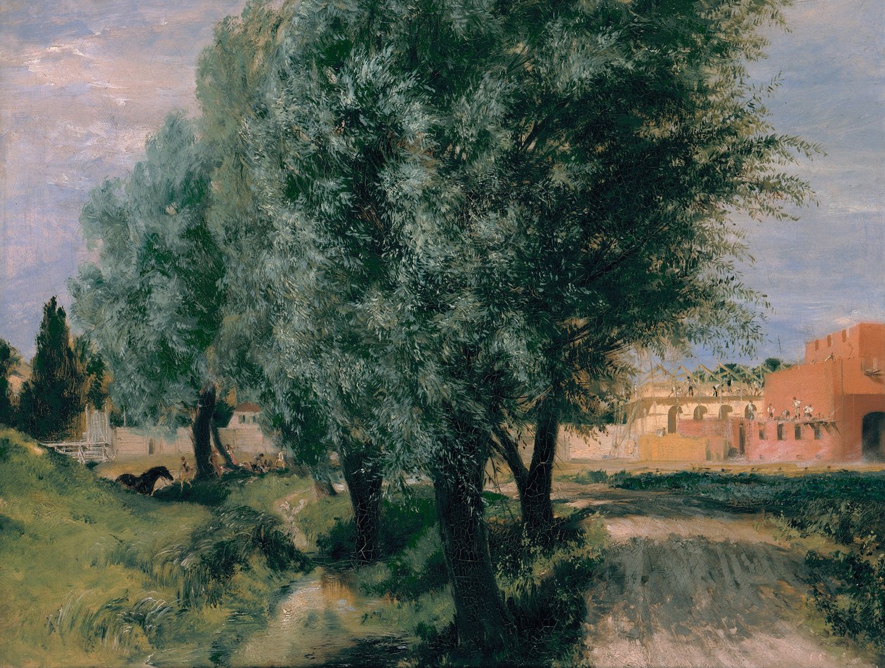 Söğütlü Şantiye, 1846 by Adolph Menzel