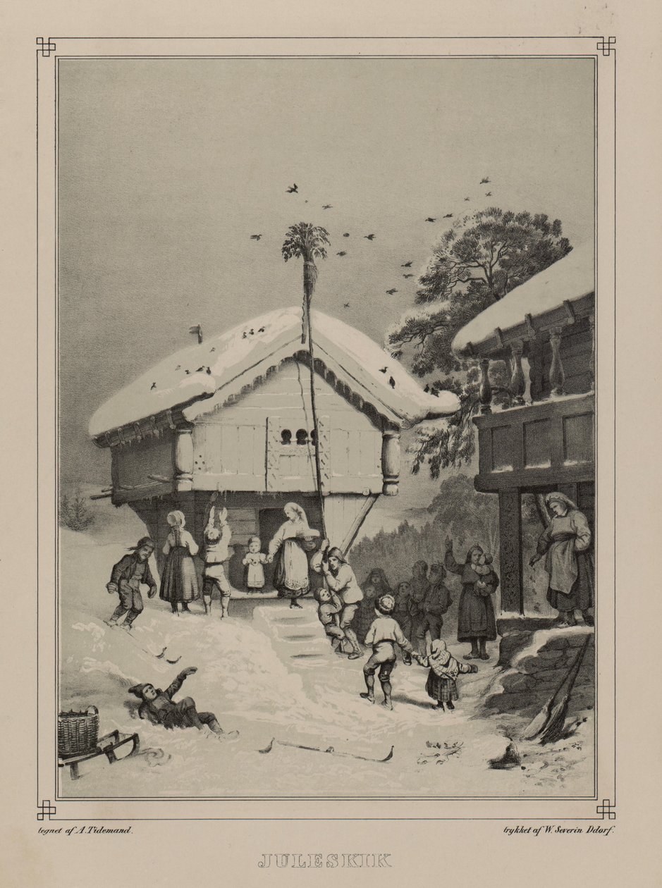 Çizimler, Asbjørnsen, P.Chr. ve Chr. Tønsberg tarafından yayınlandı (no, 1848) by Adolph Tidemand
