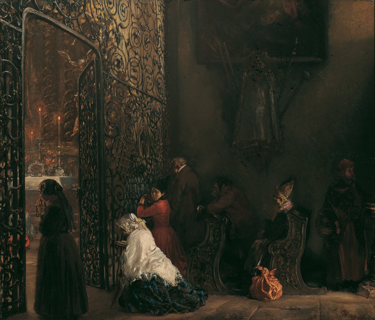 erken kitle by Adolph Menzel