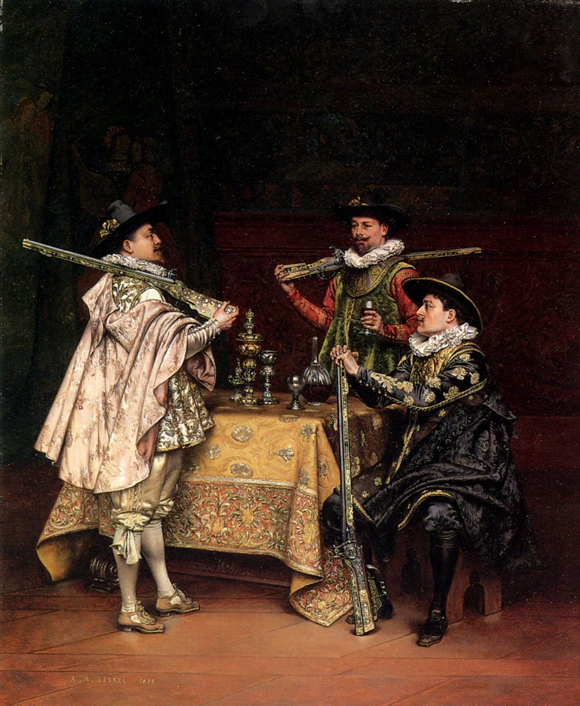 Gün Çekimi by Adolphe Alexandre Lesrel