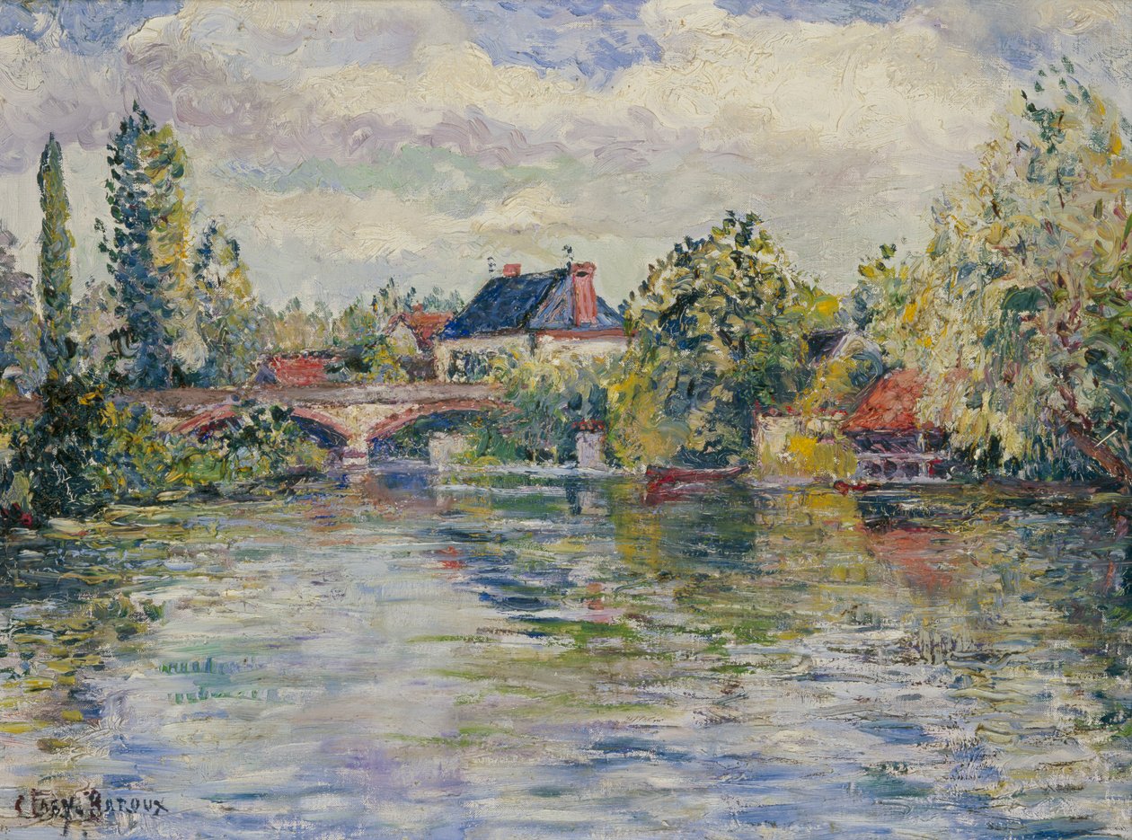 Garennes Köprüsü by Adolphe Clary Baroux