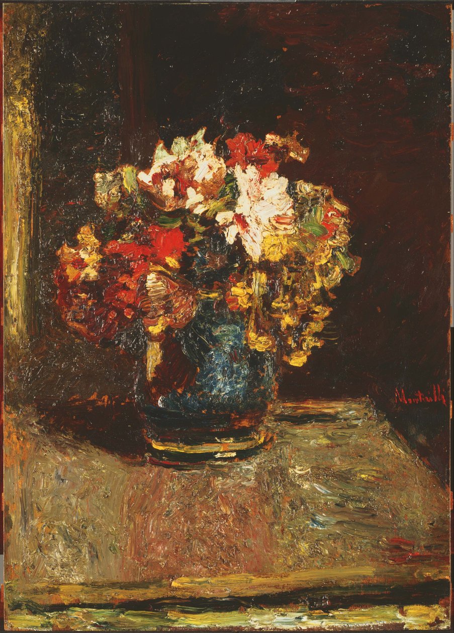 Buket by Adolphe Joseph Thomas Monticelli