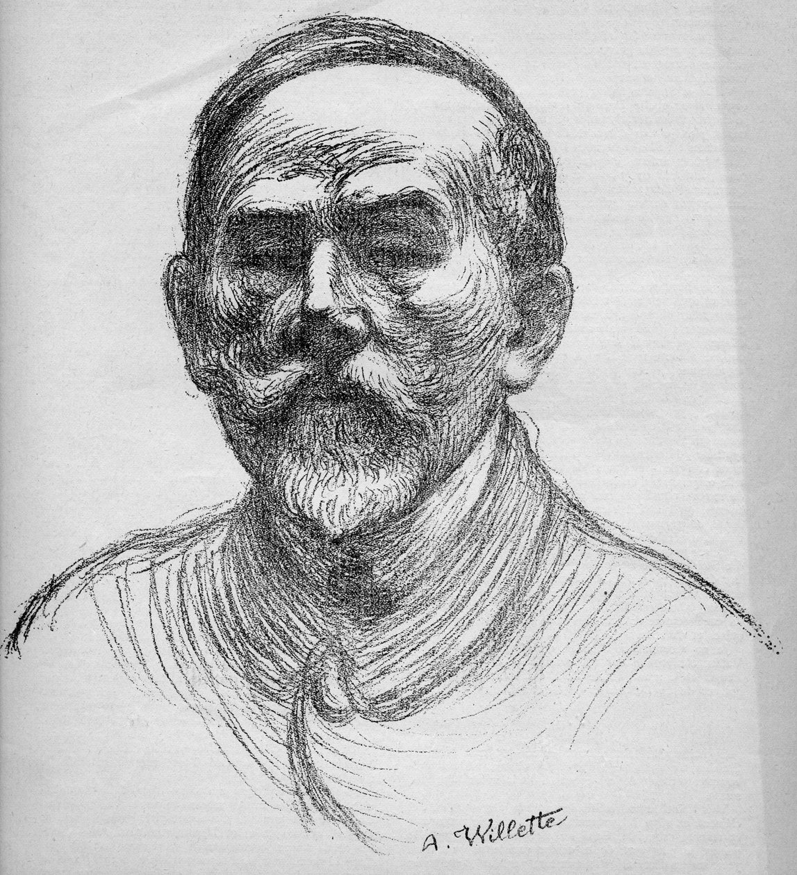 Theophile Alexandre Steinlen by Adolphe Leon Willette