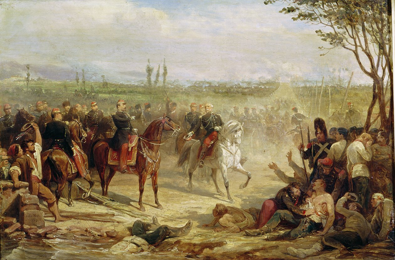 Macenta, 4 Haziran 1859 by Adolphe Yvon