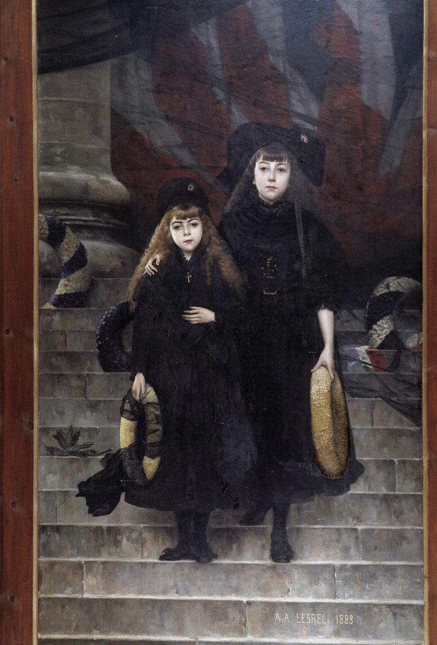 Alsace ve Lorraine, A.A. lesrel by Adolphe Alexandre Lesrel