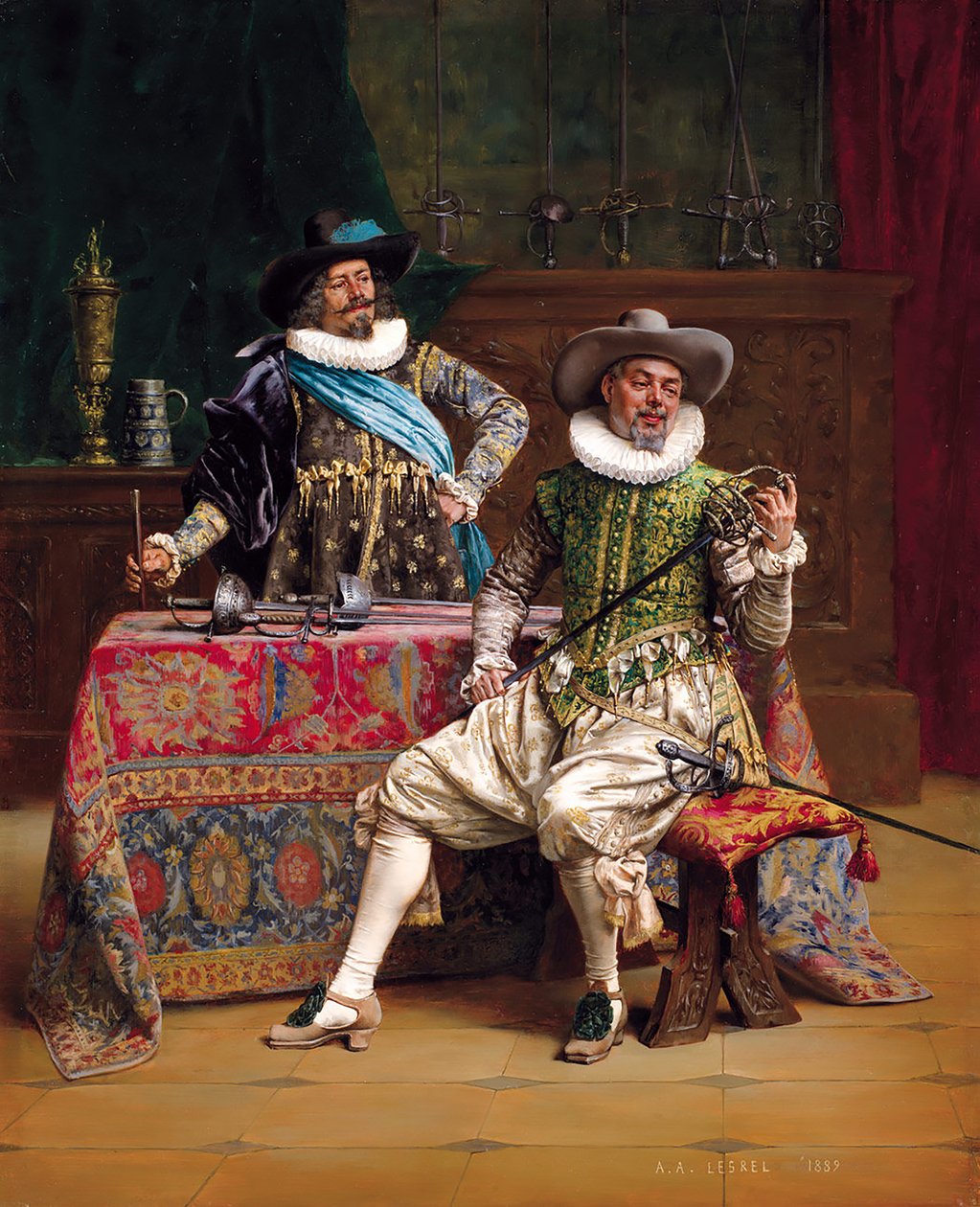 by Adolphe Alexandre Lesrel