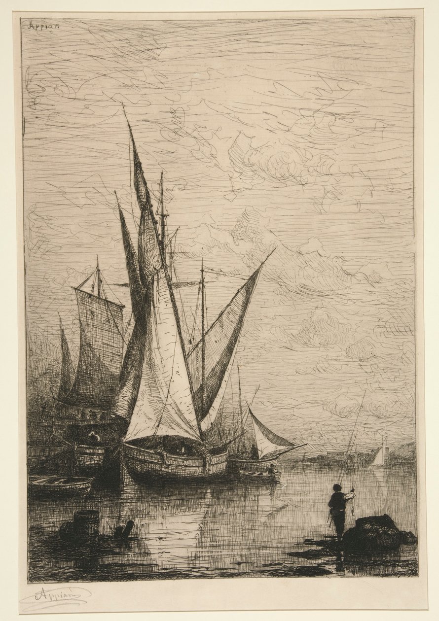 Cenova Limanı by Adolphe Appian