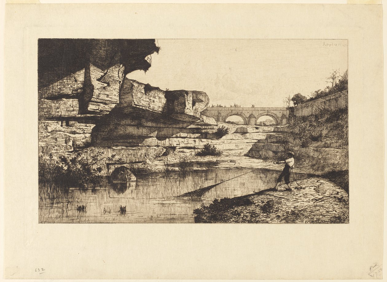 Hauteville Köprüsü by Adolphe Appian