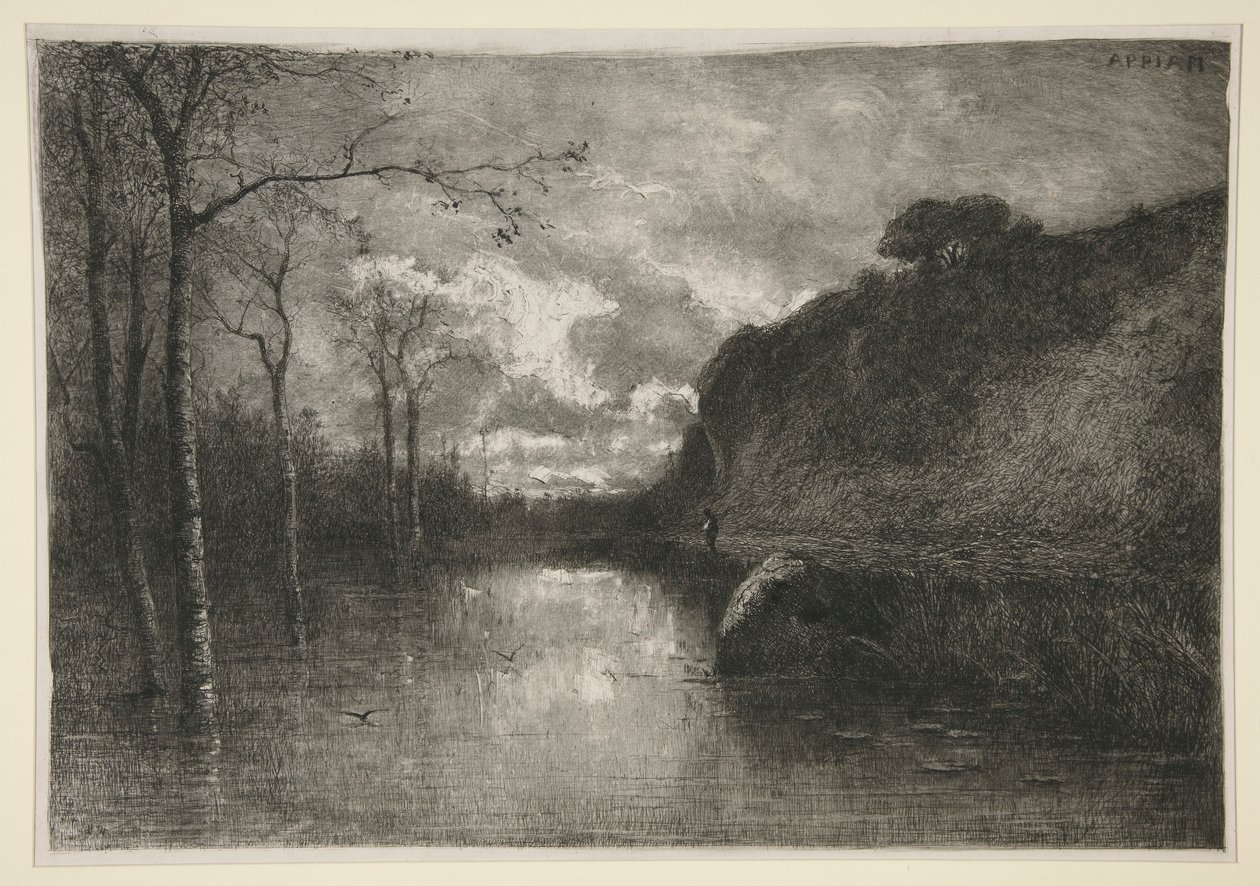 Havuz (?) by Adolphe Appian