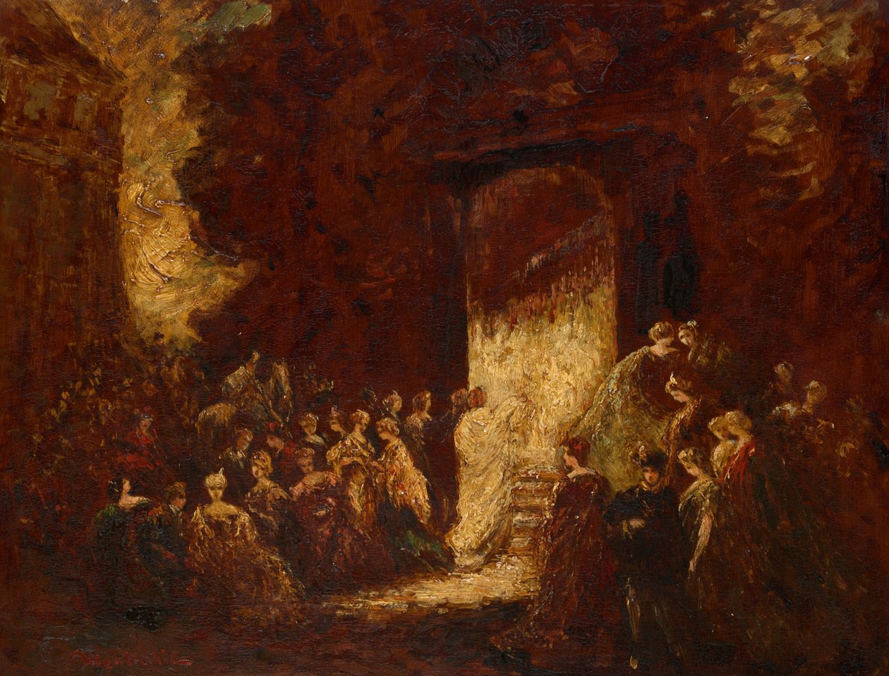  by Adolphe Joseph Thomas Monticelli