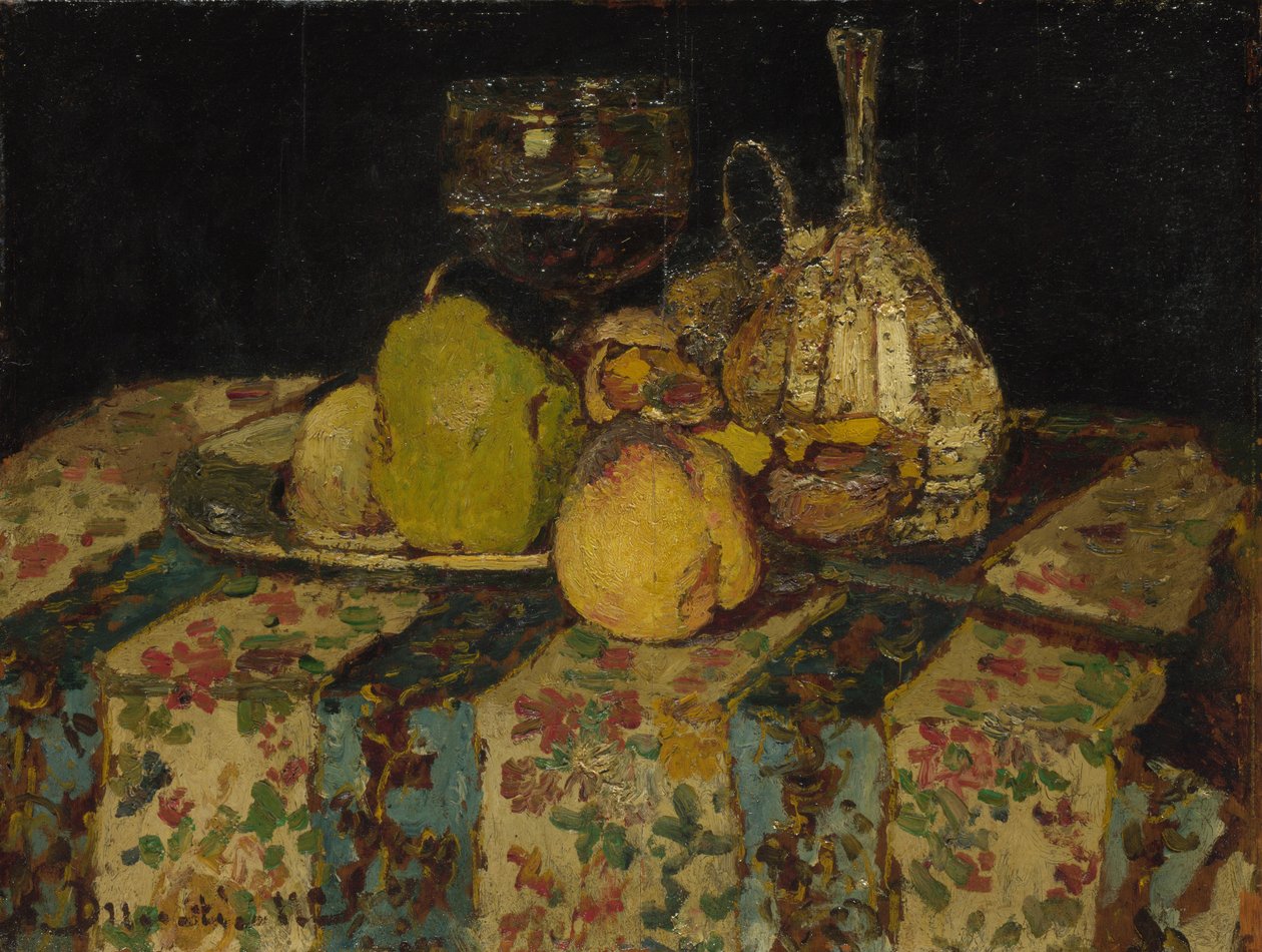 Natürmort: Meyve, c. 1880 by Adolphe Joseph Thomas Monticelli