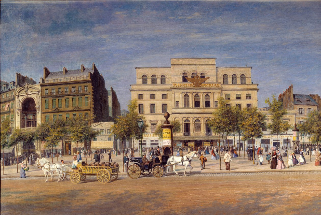 Boulevard du Temple tiyatrolarının genel görünümü, Boulevard Prince Eugene