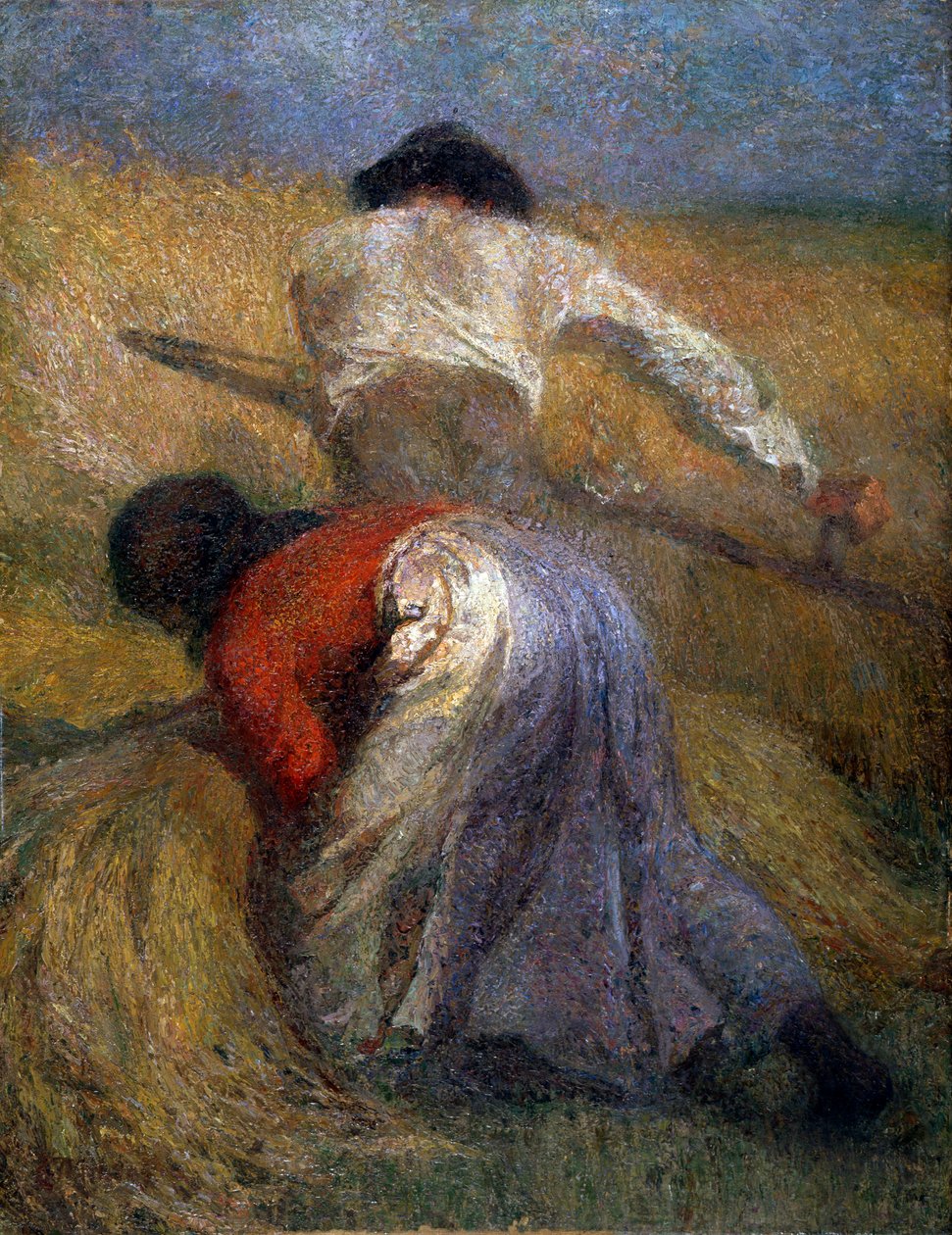 Hasat, 19. yüzyıl. by Adolphe Joseph Thomas Monticelli