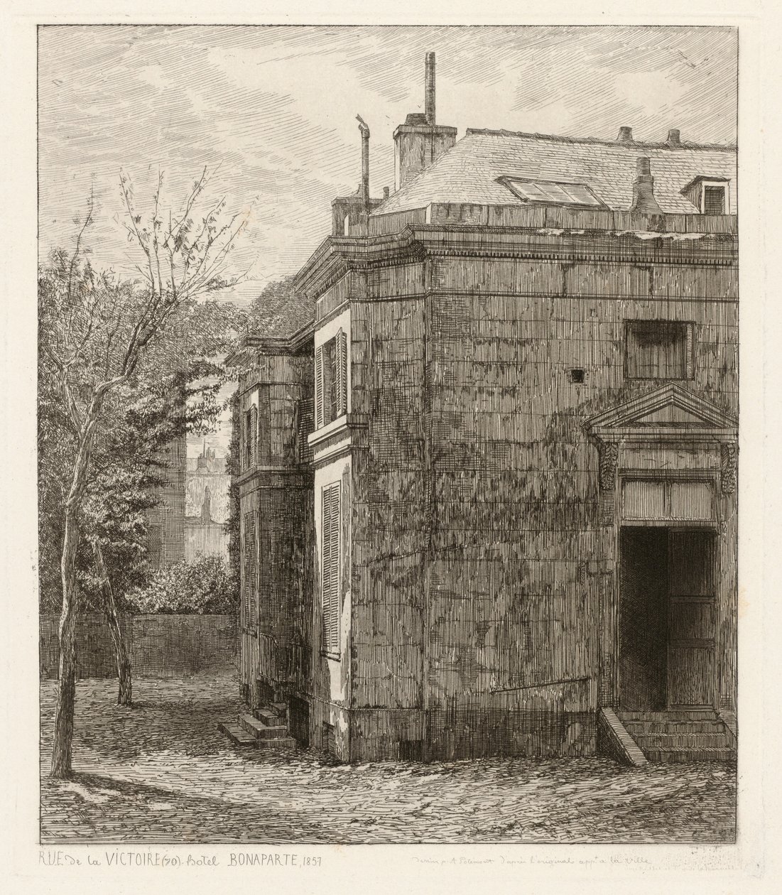 Zafer Caddesi (70). Otel Bonaparte by Adolphe Théodore Jules Martial Potémont