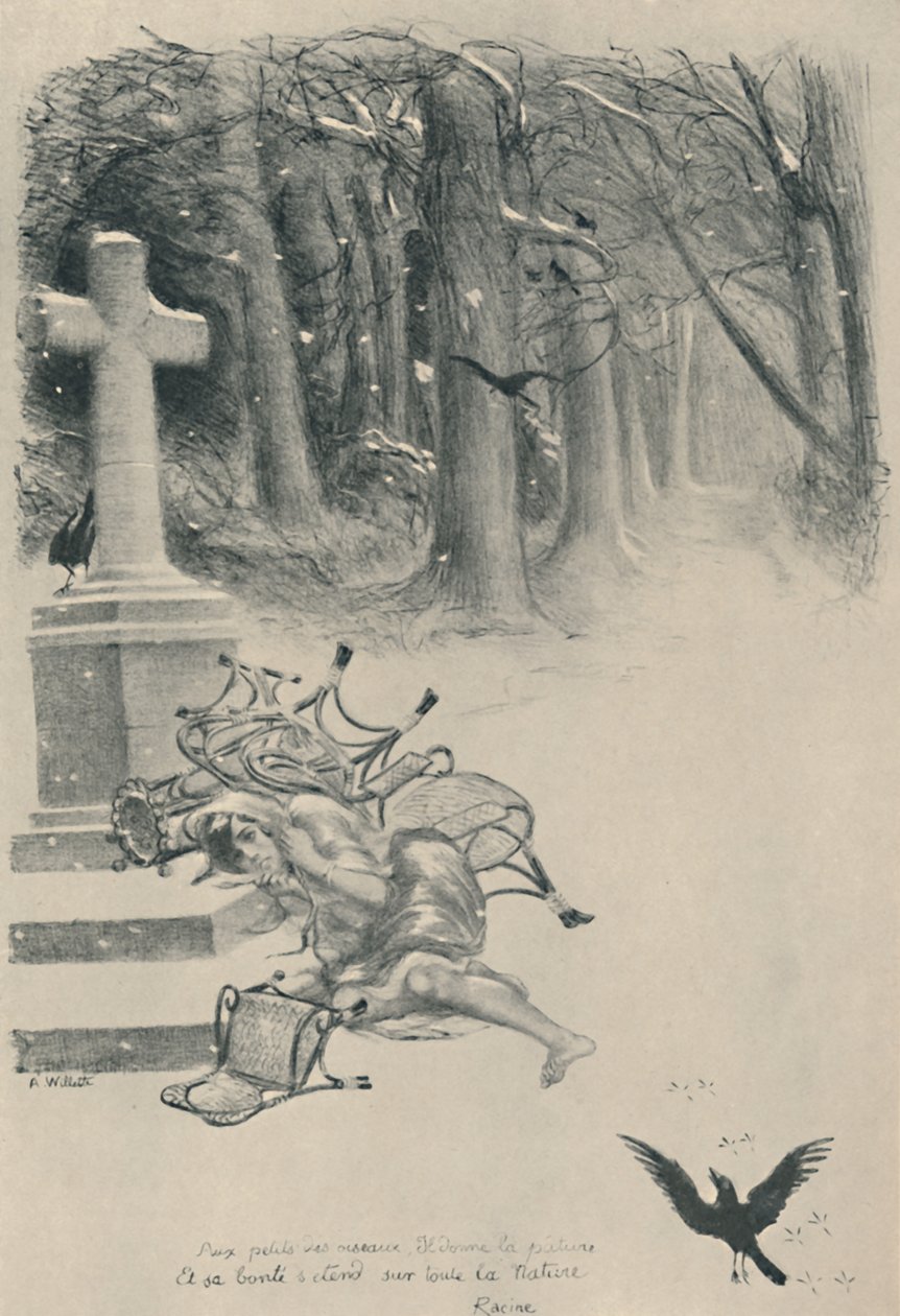 Ağustosböceği, 1919 by Adolphe Leon Willette