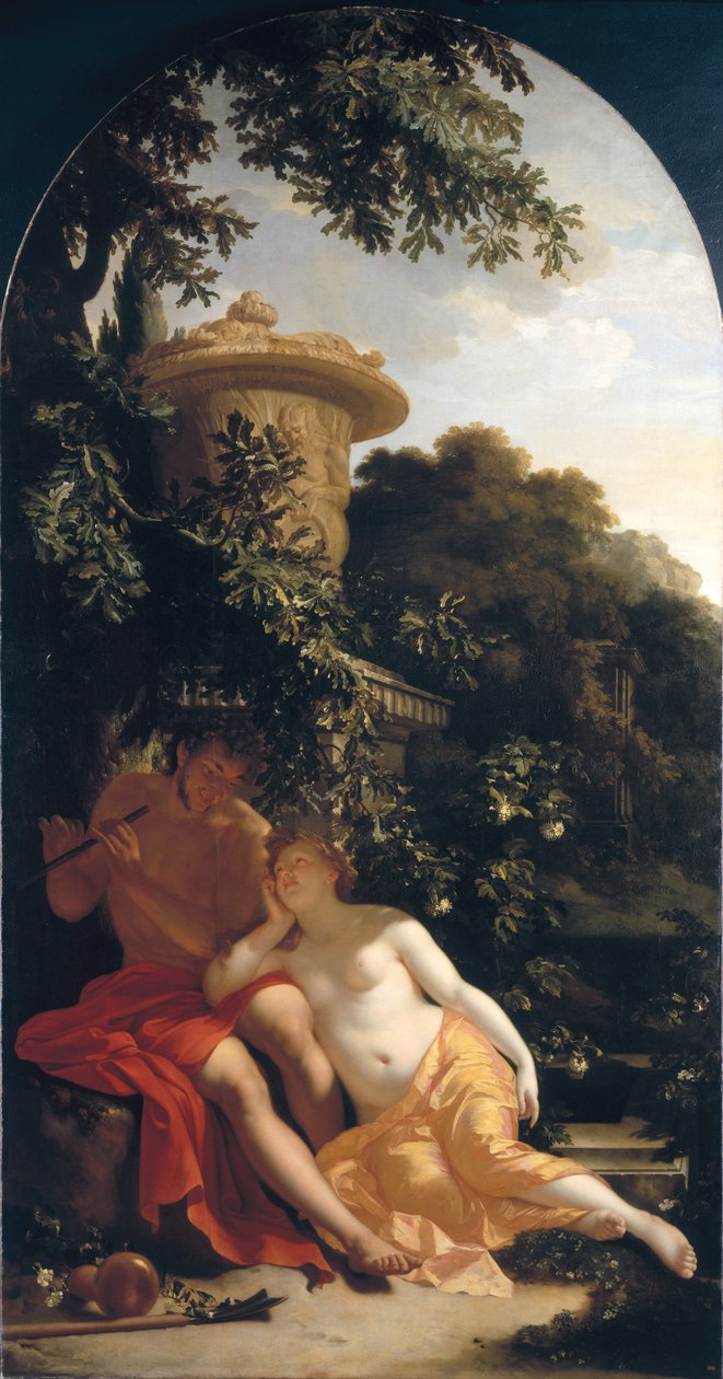 Çoban ve Çoban, Aşklı Çoban, c. 1696 by Adriaan van der Werff