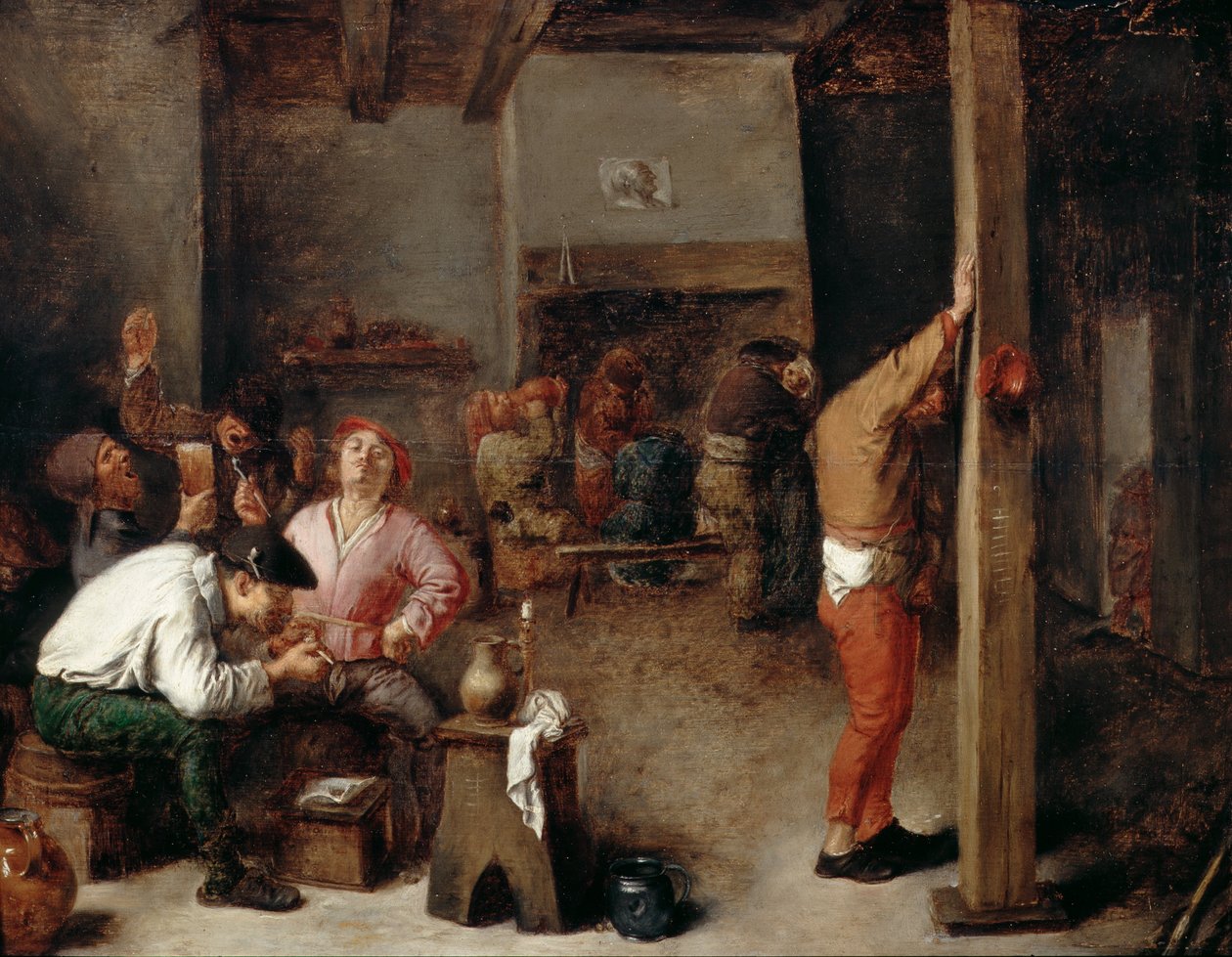 Bir Taverna İçi by Adriaen Brouwer