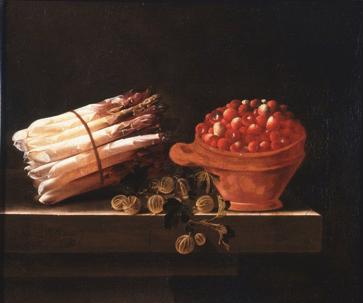 natürmort meyveler by Adrian Coorte