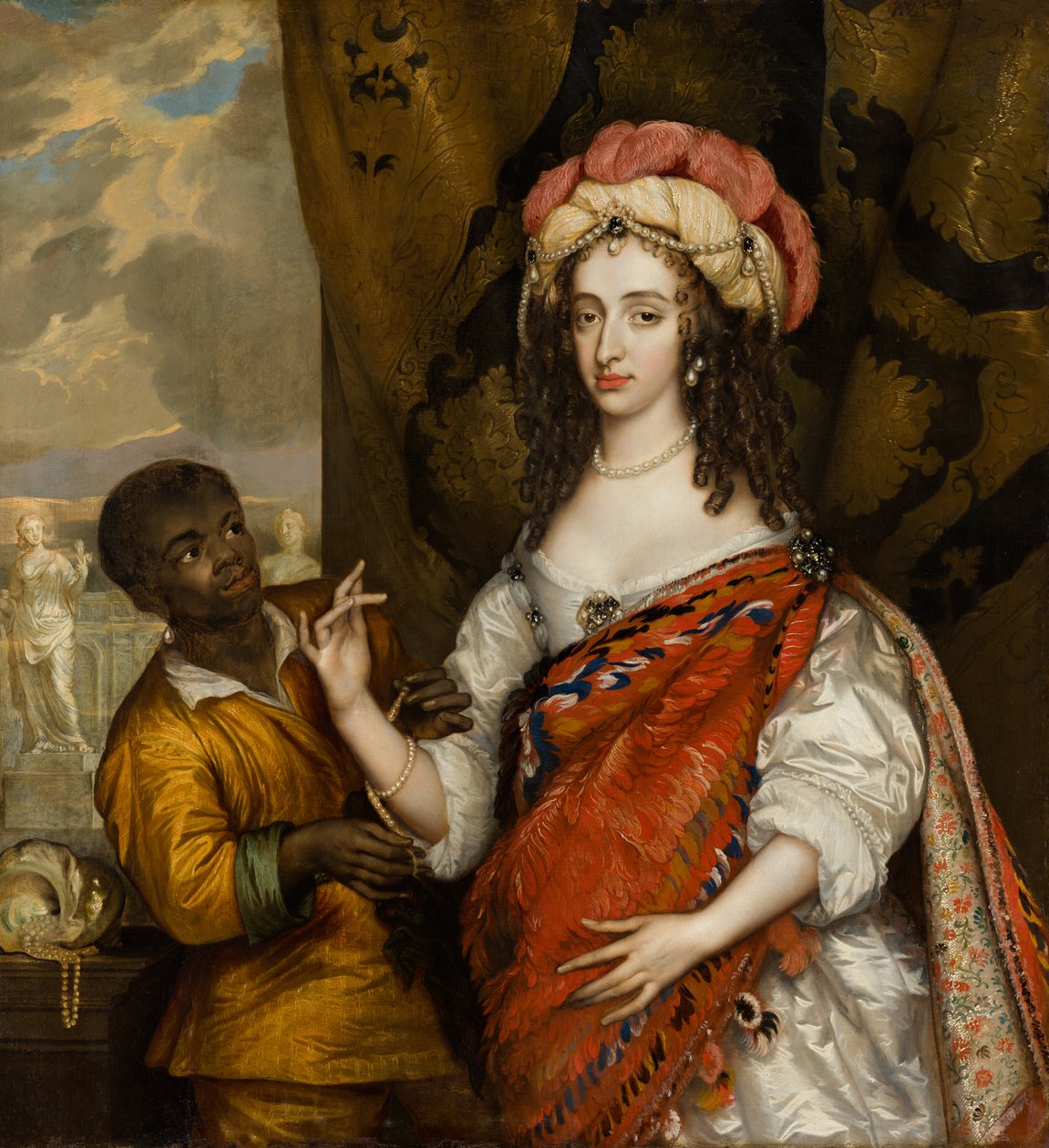 Bir Hizmetçi ile Mary I Stuart