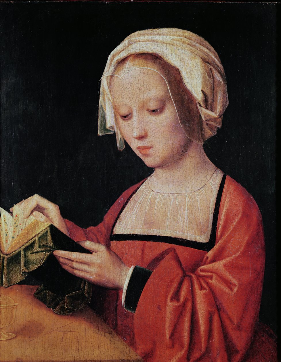 St. Mary Magdalene Okuma by Adriaen Isenbrandt or Isenbrant