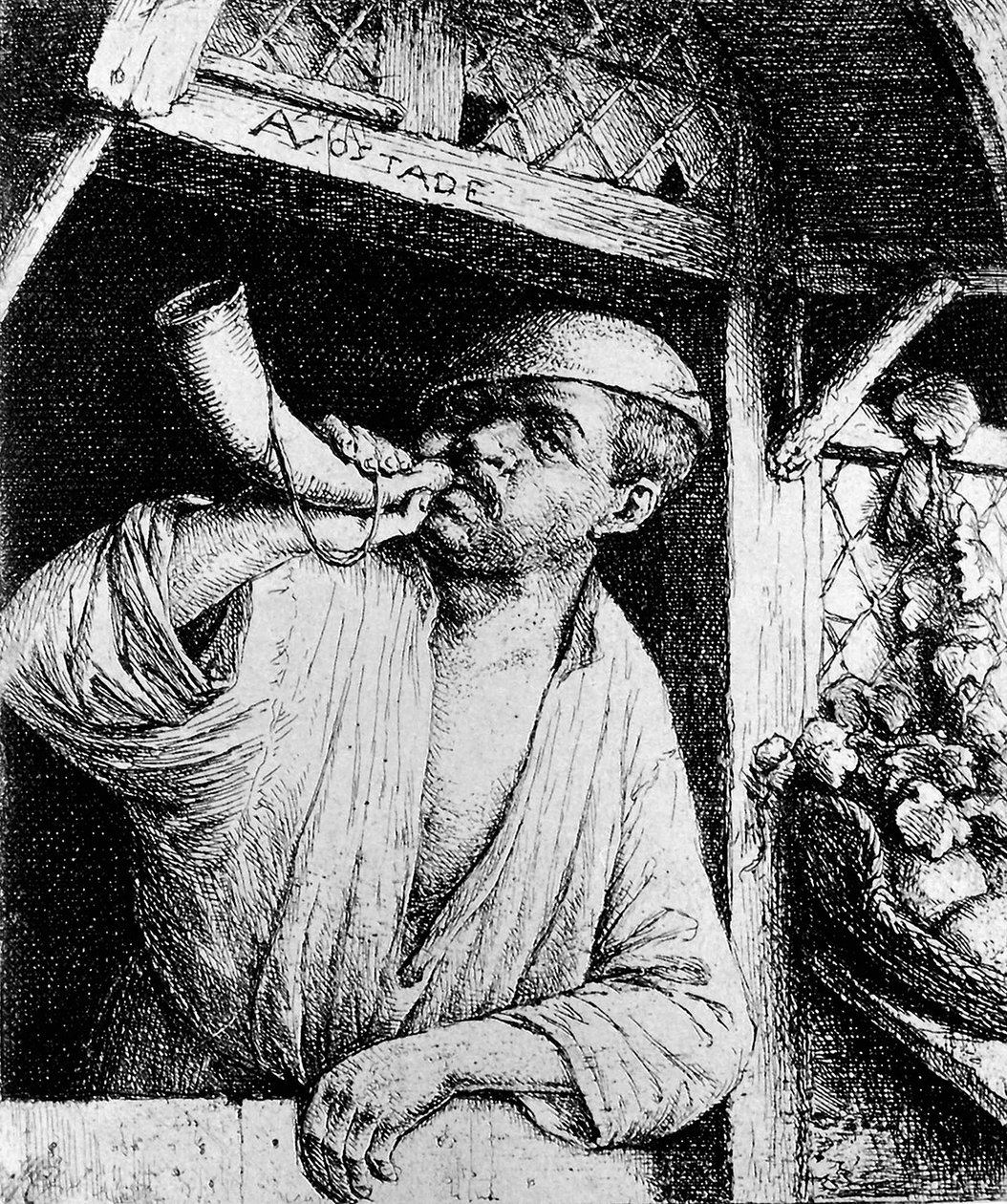 Kornasını çalan bir fırıncı by Adriaen Jansz. van Ostade