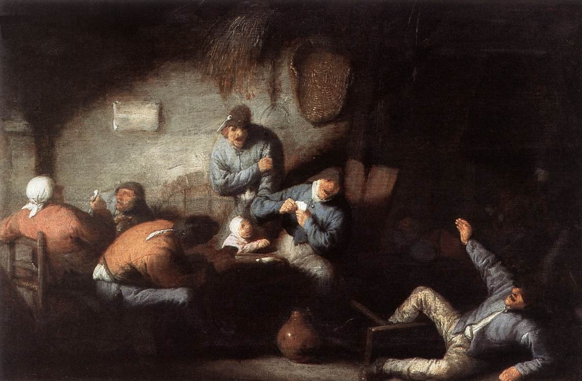 han sahnesi by Adriaen Jansz. van Ostade