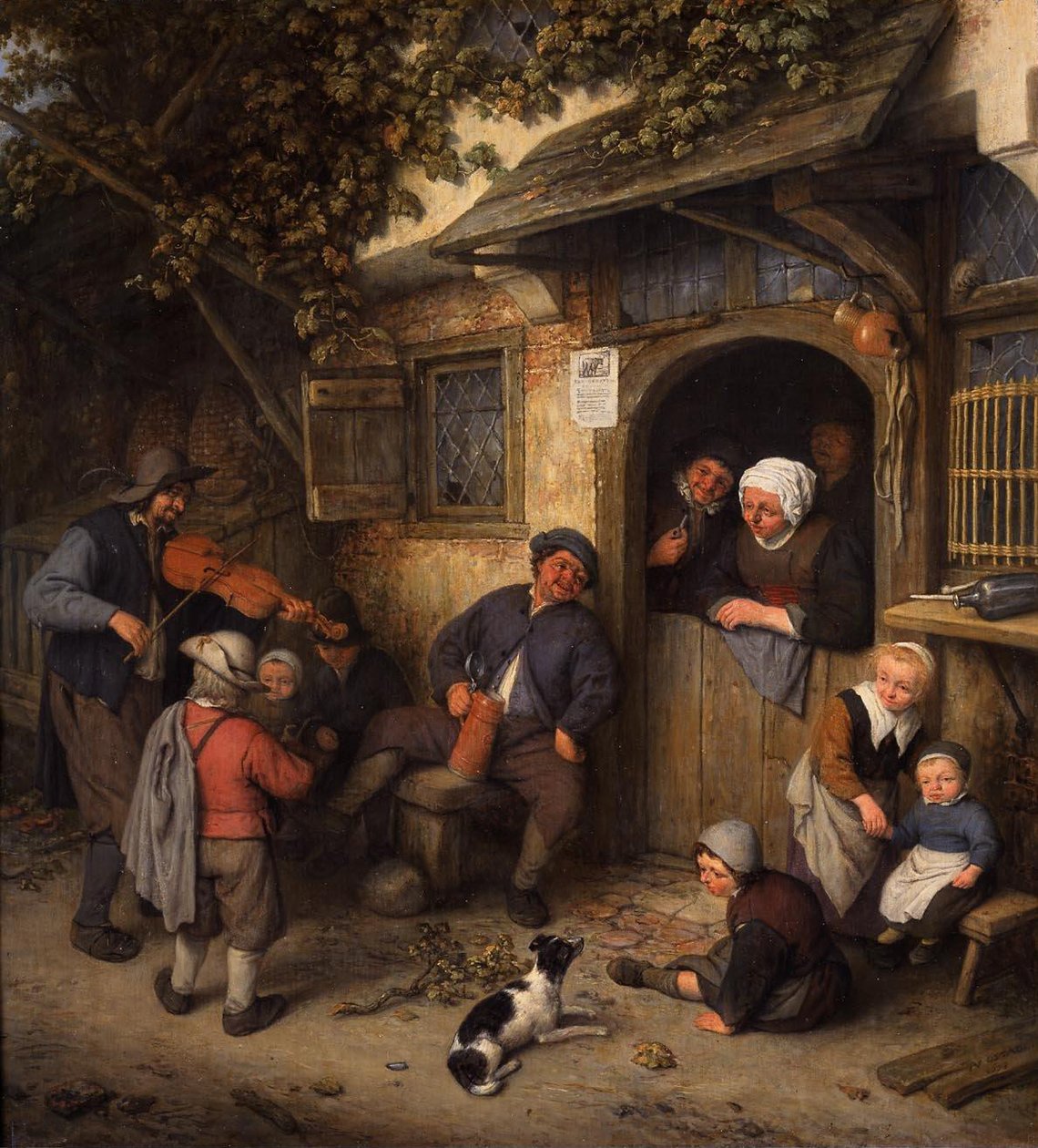 kemancı by Adriaen Jansz. van Ostade