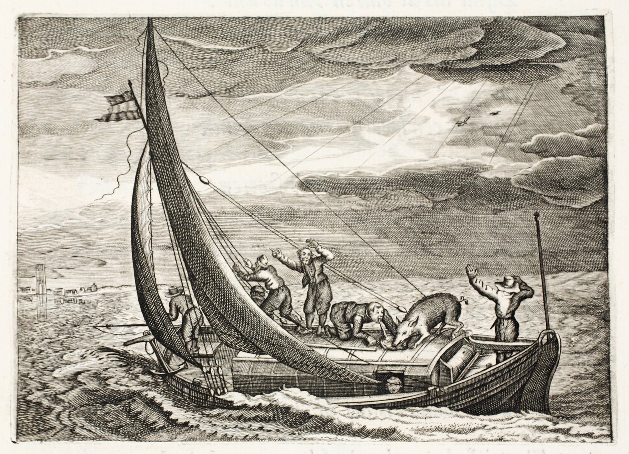 İnançtan yoksun bir adam, Johannes de Brune (1589-1658), Jan Jacobs Schipper, Amsterdam, 1661 tarafından 