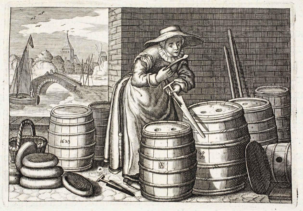 Johannes de Brune (1589-1658), Jan Jacobs Schipper, Amsterdam, 1661 by Adriaen Pietersz van de Venne