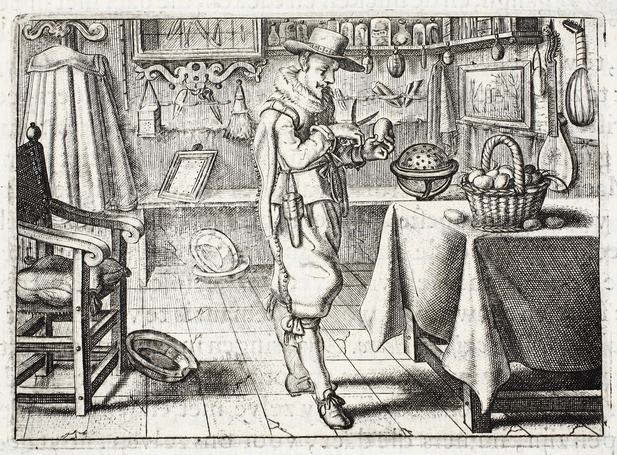 Mısırın yıkanması, Johannes de Brune (1589-1658), Jan Jacobs Schipper, Amsterdam, 1661 tarafından 