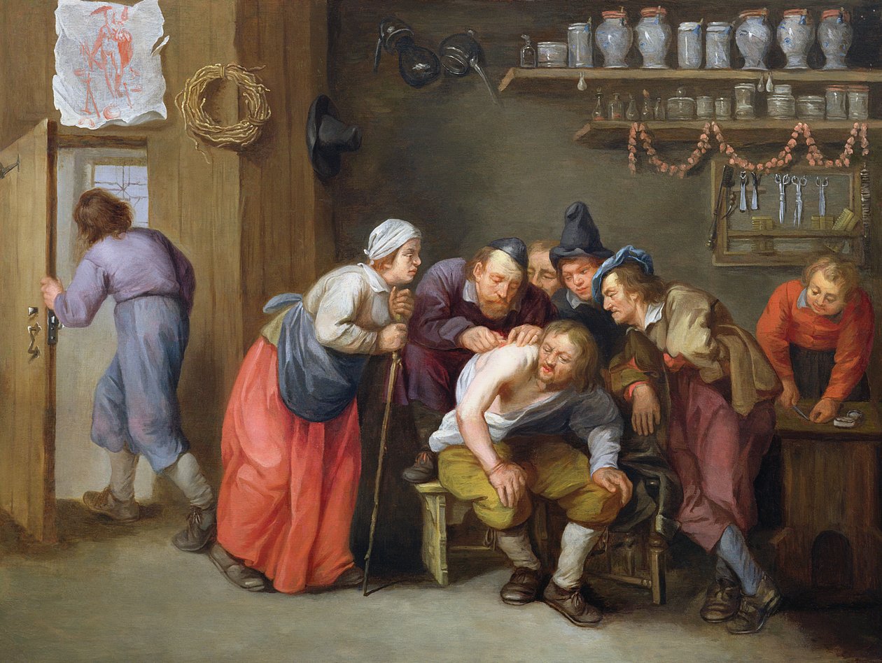 Quack Doktor Ameliyatı by Adriaen Rombouts