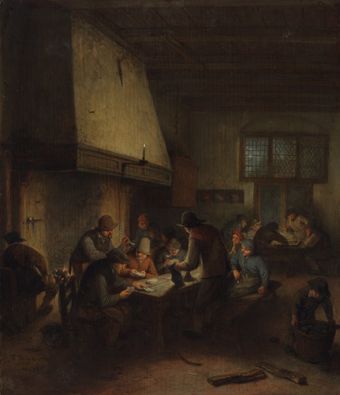 taverna sahnesi by Adriaen Jansz. van Ostade
