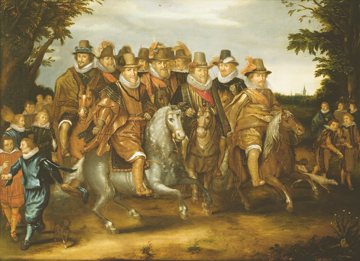Orange Prensleri by Adriaen van de Venne