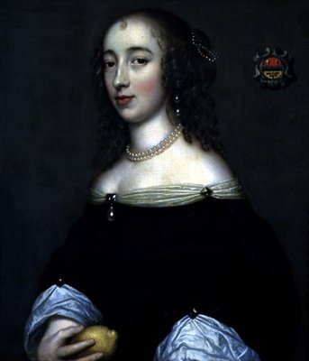 Bir Hanımefendinin Portresi, muhtemelen Margaret Lemon, c.1665 (tuval üzerine yağlı boya) by Adriaen (circle of) Hanneman
