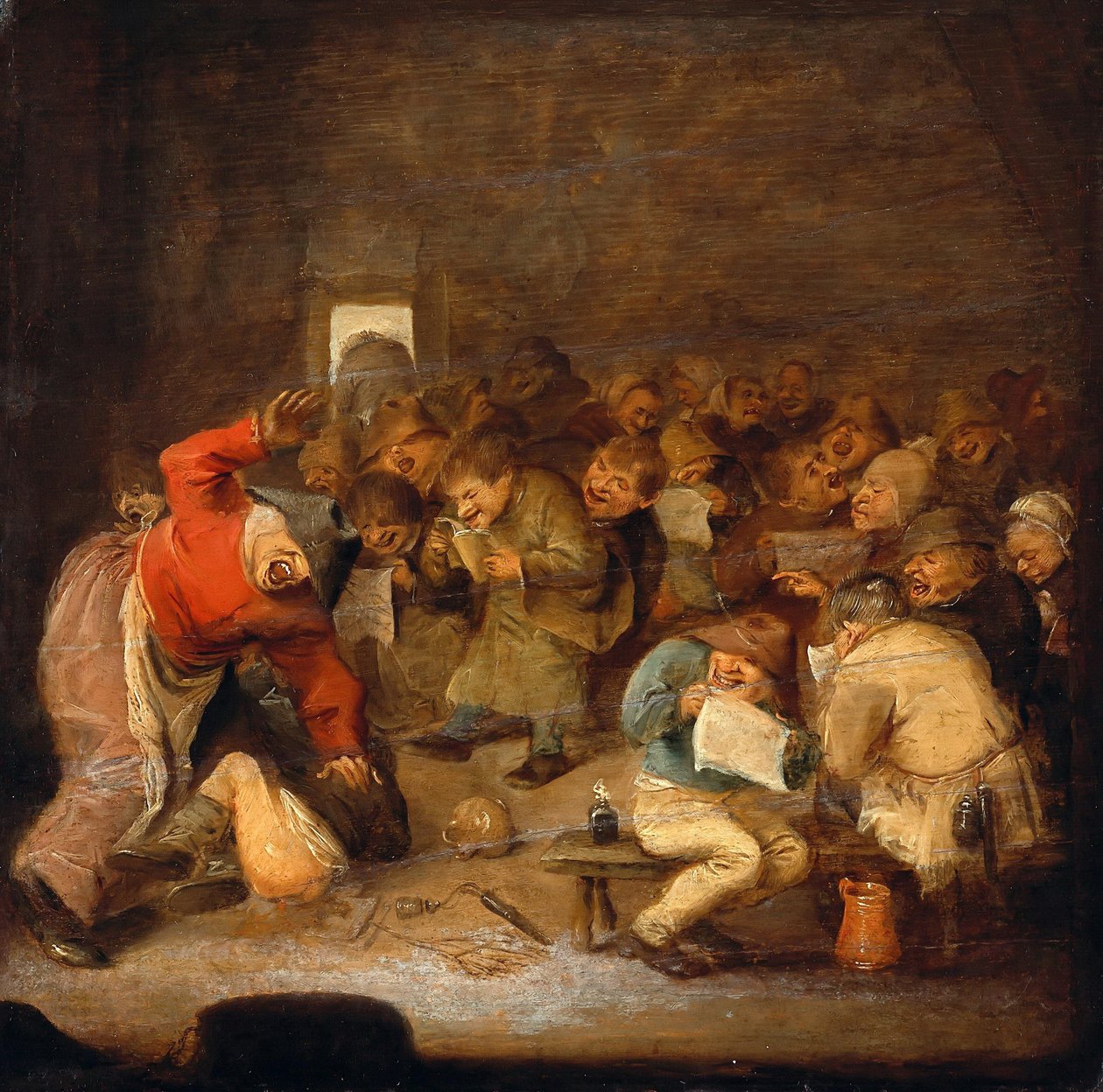 Okul by Adriaen Brouwer