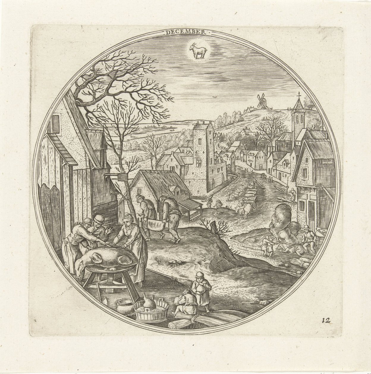 Aralık On İki Ay (dizi adı) by Adriaen Collaert