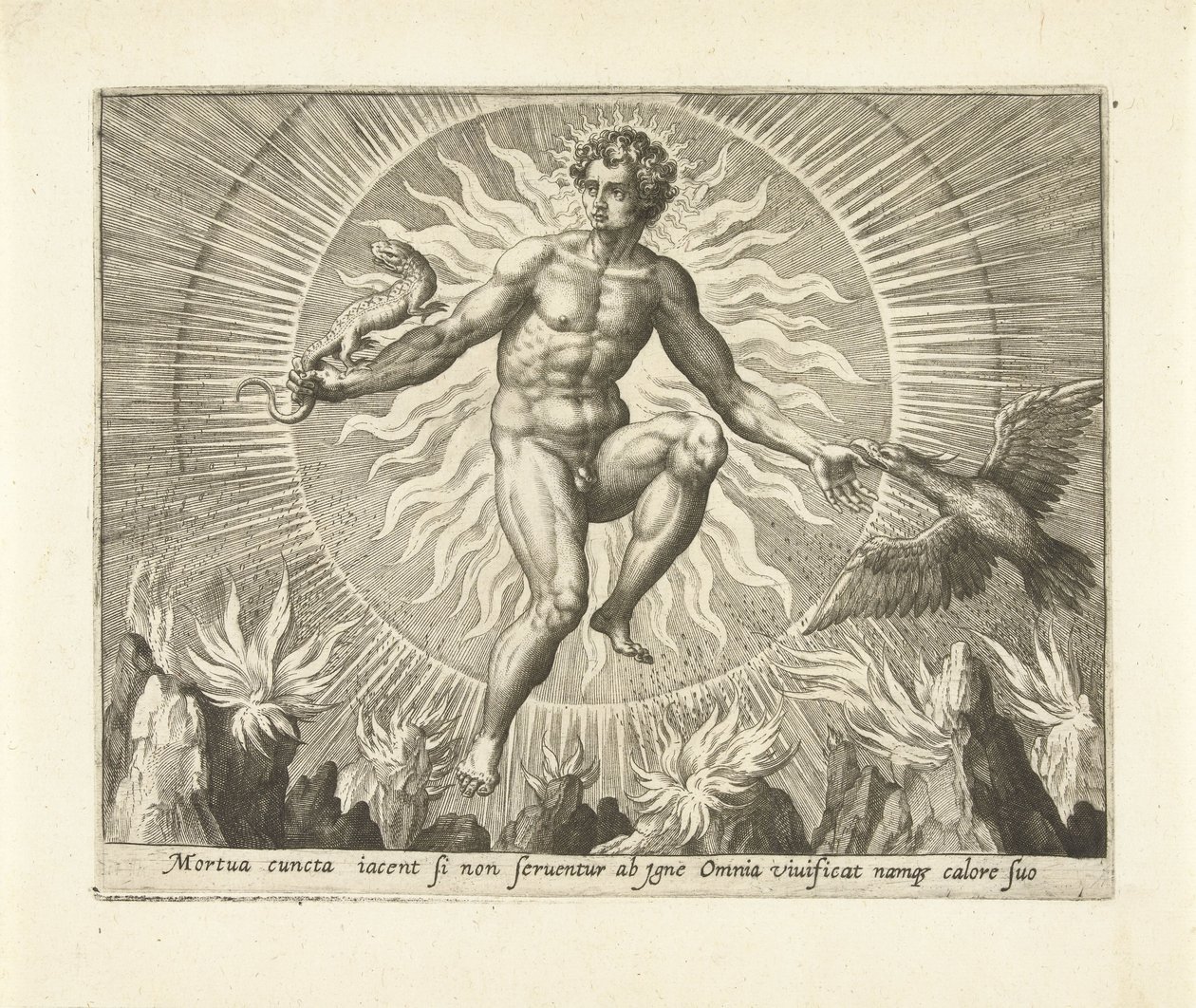 Fire The Four Elements (dizi adı) by Adriaen Collaert