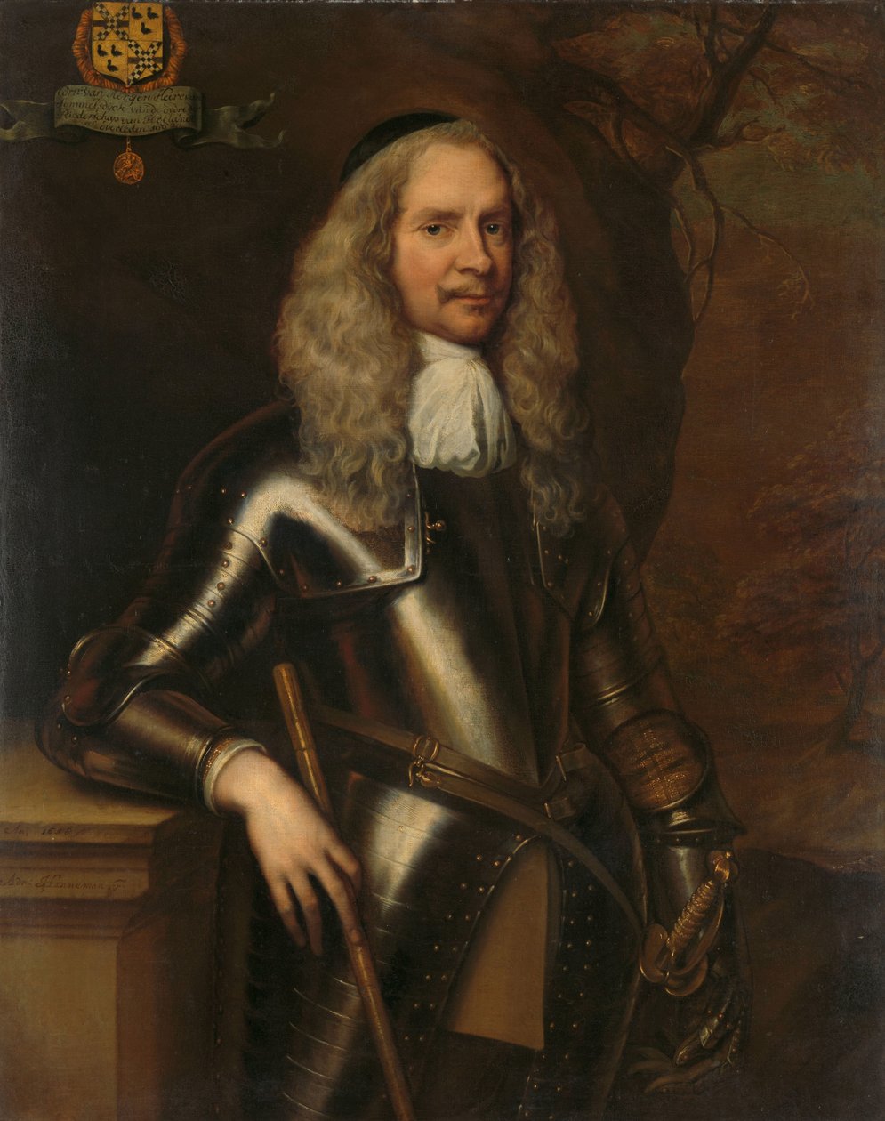Cornelis van Aerssen (1600-62), Sommelsdijk Lordu, Süvari Albayı by Adriaen Hanneman