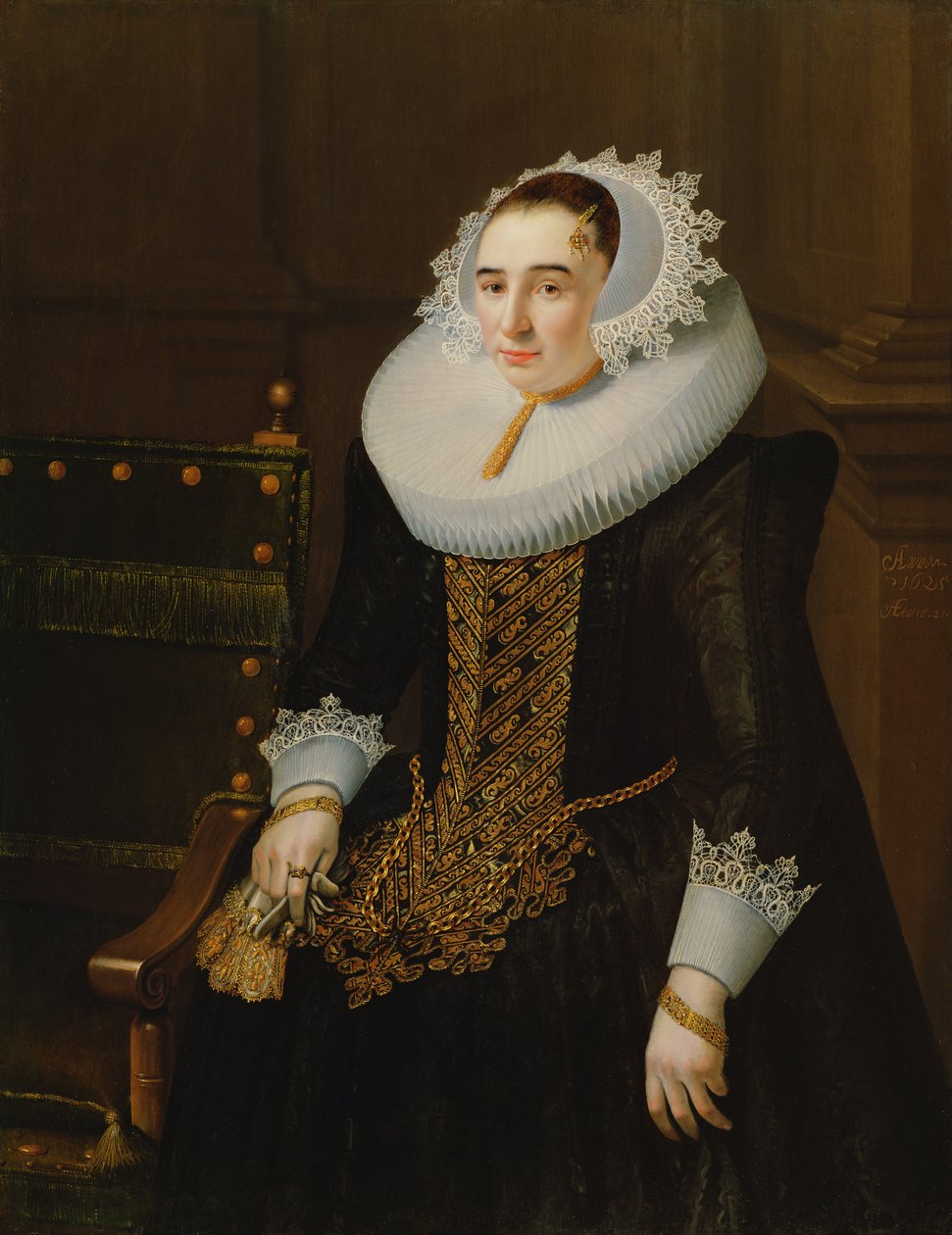 Prenses Sohns olduğu söylenen bir Hanımefendinin Portresi by Adriaen Hanneman