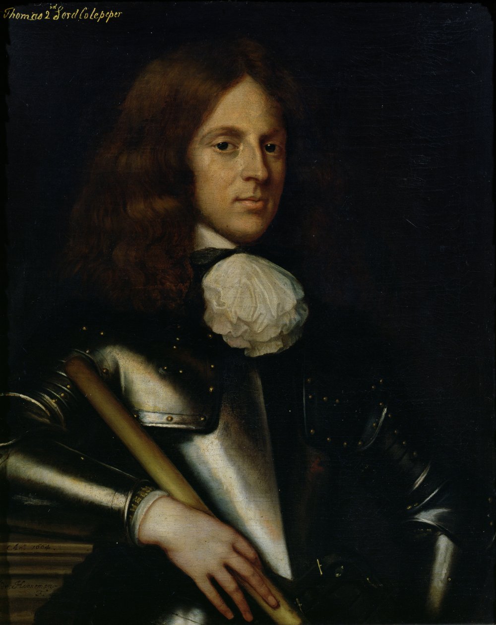 Thomas (1635-1689) 2. Lord Culpeper by Adriaen Hanneman